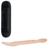 Enuff Classic Resin Skateboard Deck - Black 8''