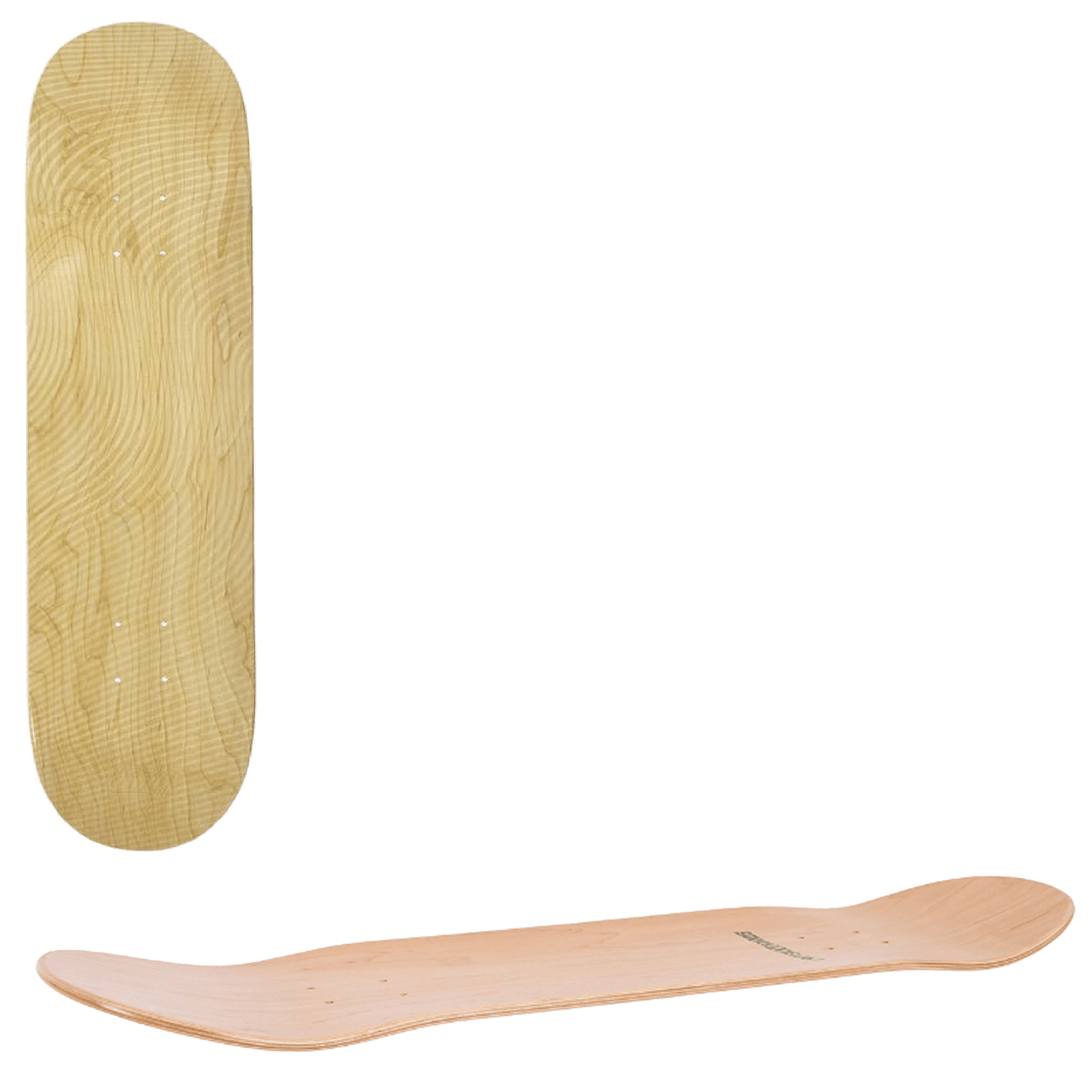 Enuff Classic Resin Skateboard Deck - Natural 8.25''
