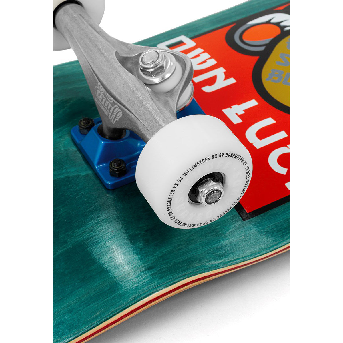 Enuff Lucky Cat Complete Skateboard  - Green 8"