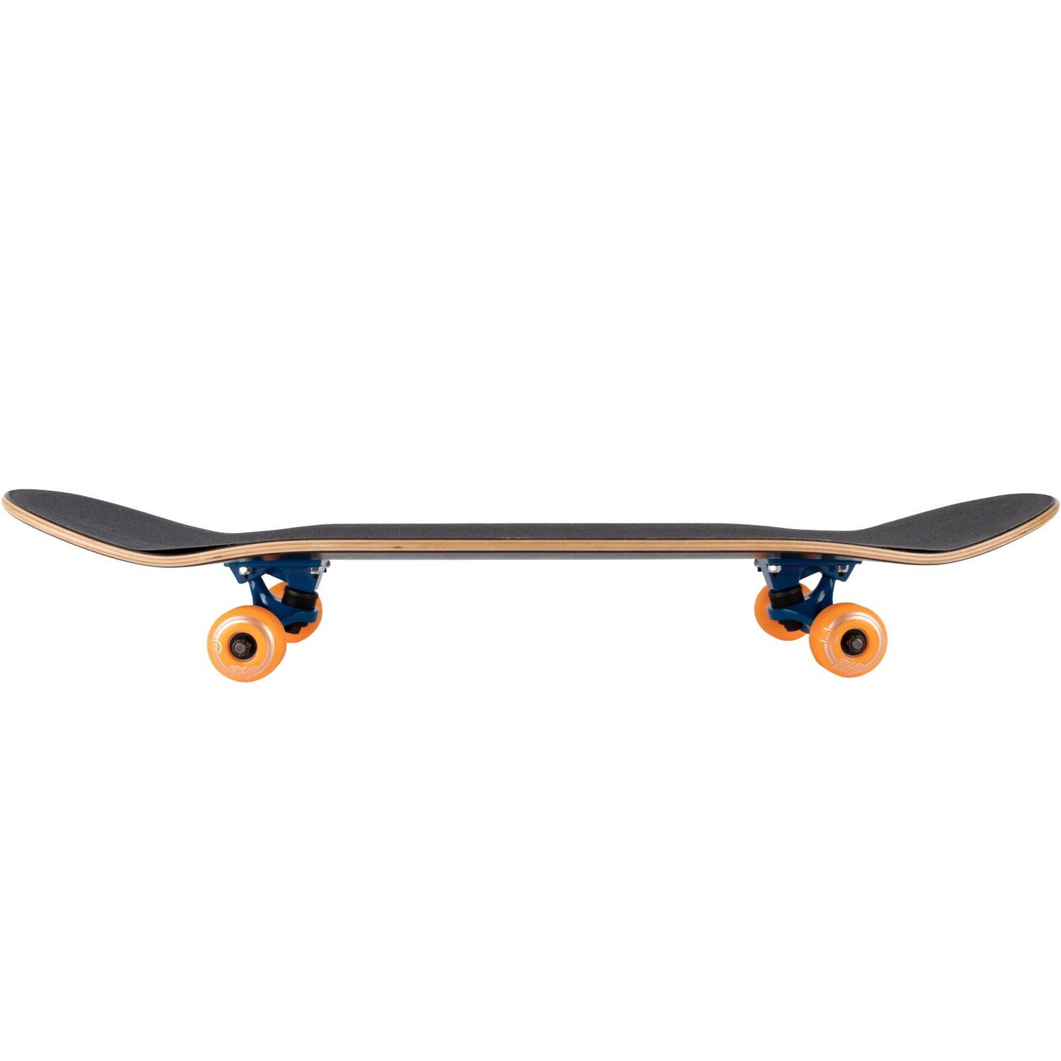 Enuff Bold Custom Skateboard - Black/Blue/Orange 8''