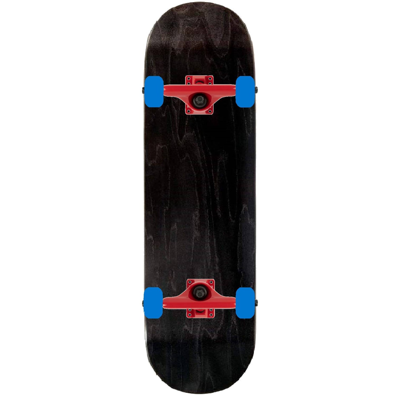 Enuff Bold Custom Skateboard - Black/Red/Blue 8.25''