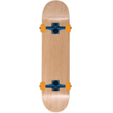 Enuff Bold Custom Skateboard - Natural/Blue/Orange 8.5''