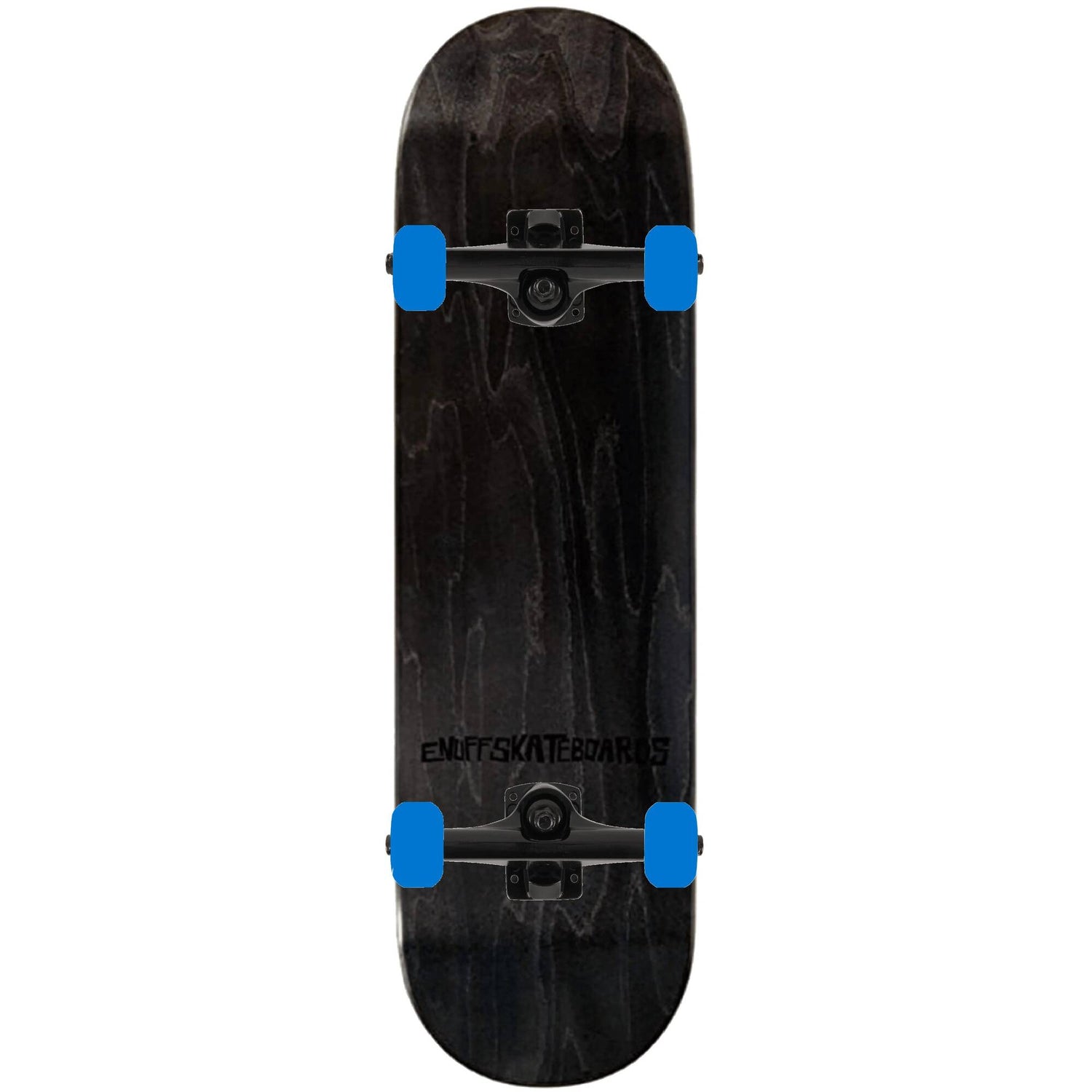 Enuff Classic Custom Skateboard - Black/Blue 8''