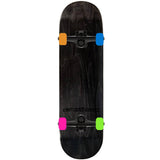 Enuff Classic Custom Skateboard - Black/Multi 8''