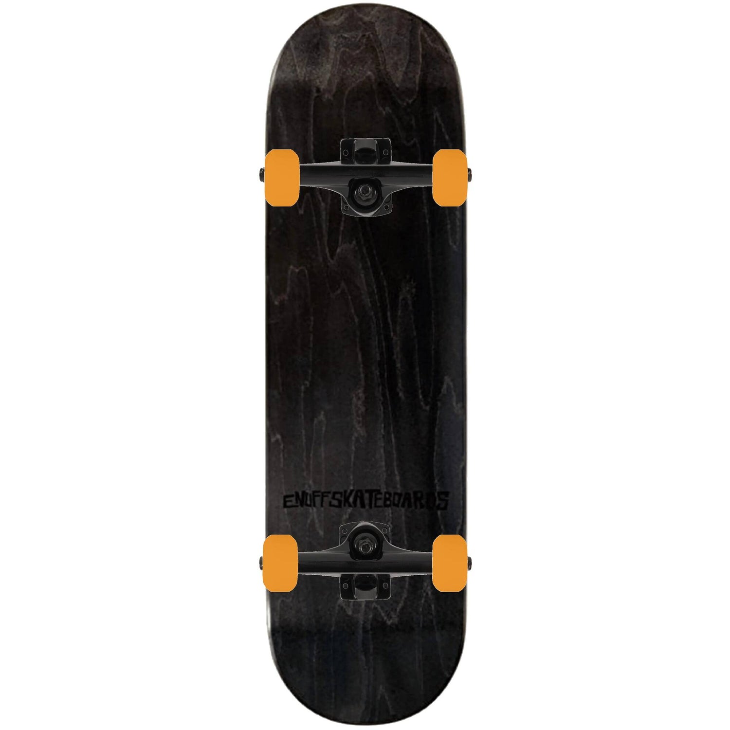 Enuff Classic Custom Skateboard - Black/Orange 8.25''