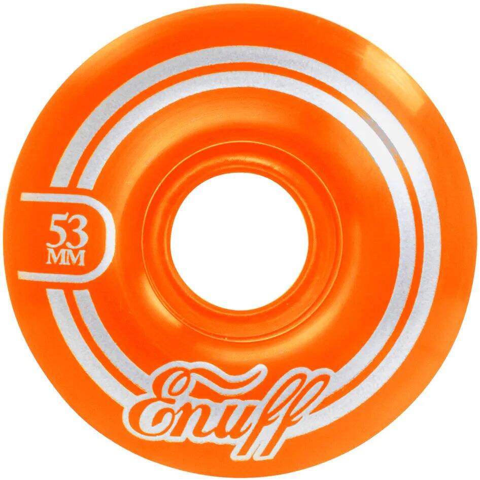 Enuff x Sushi Custom Skateboard - Black/Orange 8''
