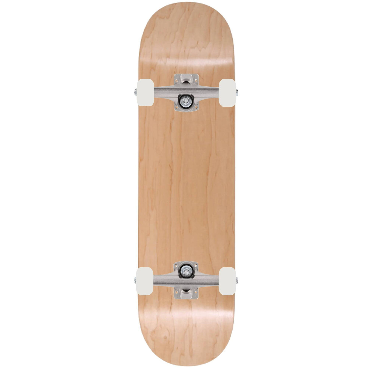 Enuff Classic 2 Custom Skateboard - Natural/White 8.5''