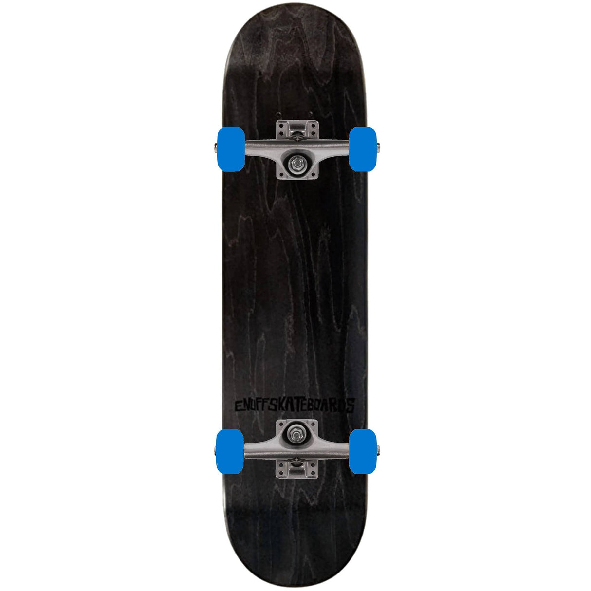 Enuff Classic Custom Skateboard - Black/Blue 7.5''