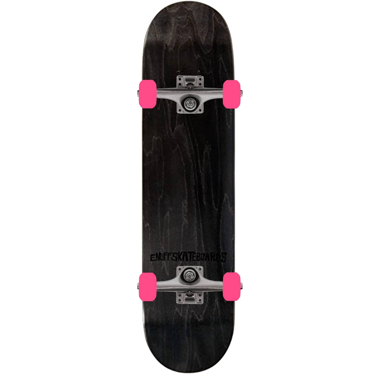 Enuff Classic Custom Skateboard - Black/Pink 7.5''