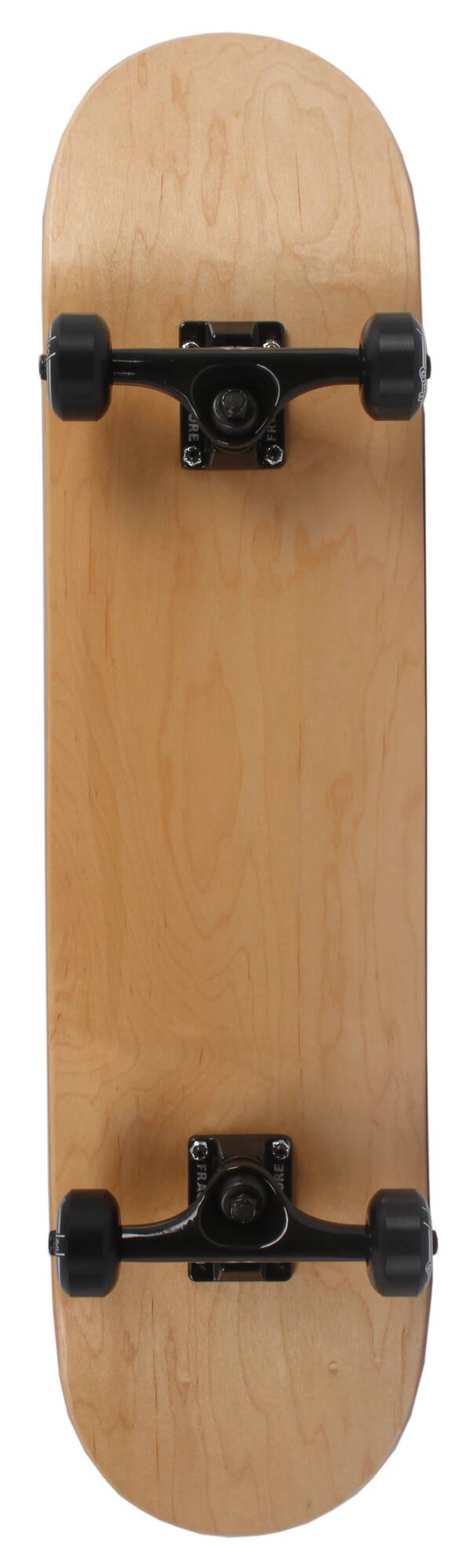 Enuff Classic Custom Skateboard - Natural/Black 7.5''
