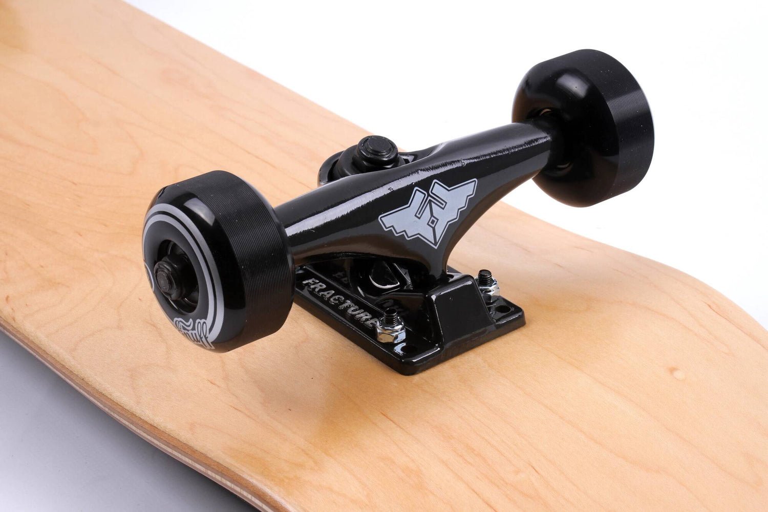 Enuff Classic Custom Skateboard - Natural/Black 7.5''