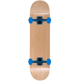 Enuff Classic Custom Skateboard - Natural/Blue 8.25''