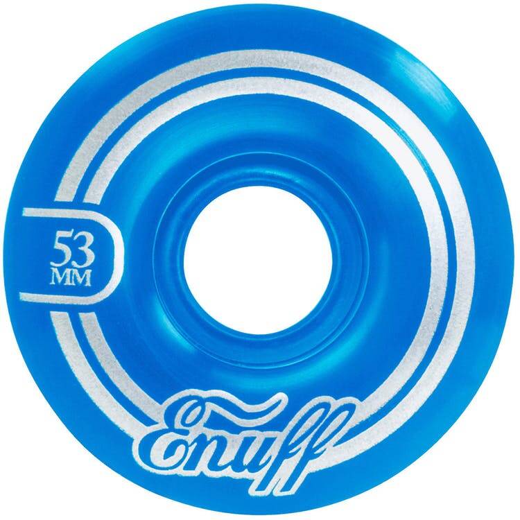 Enuff Classic Custom Skateboard - Natural/Blue 8.25''