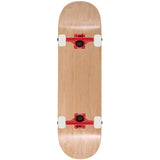 Enuff Classic Custom Skateboard - Natural/Red 8''