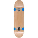 Enuff Classic Custom Skateboard - Natural/Raw/Blue 7.5''