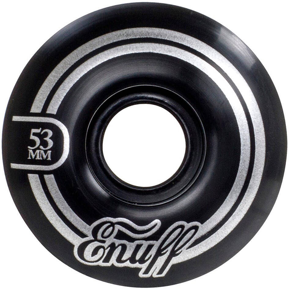 Enuff Colour Clash Custom Skateboard - Black/White 8.5''