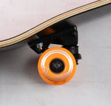 Enuff Colour Pop Custom Skateboard - Black/Orange 7.5''