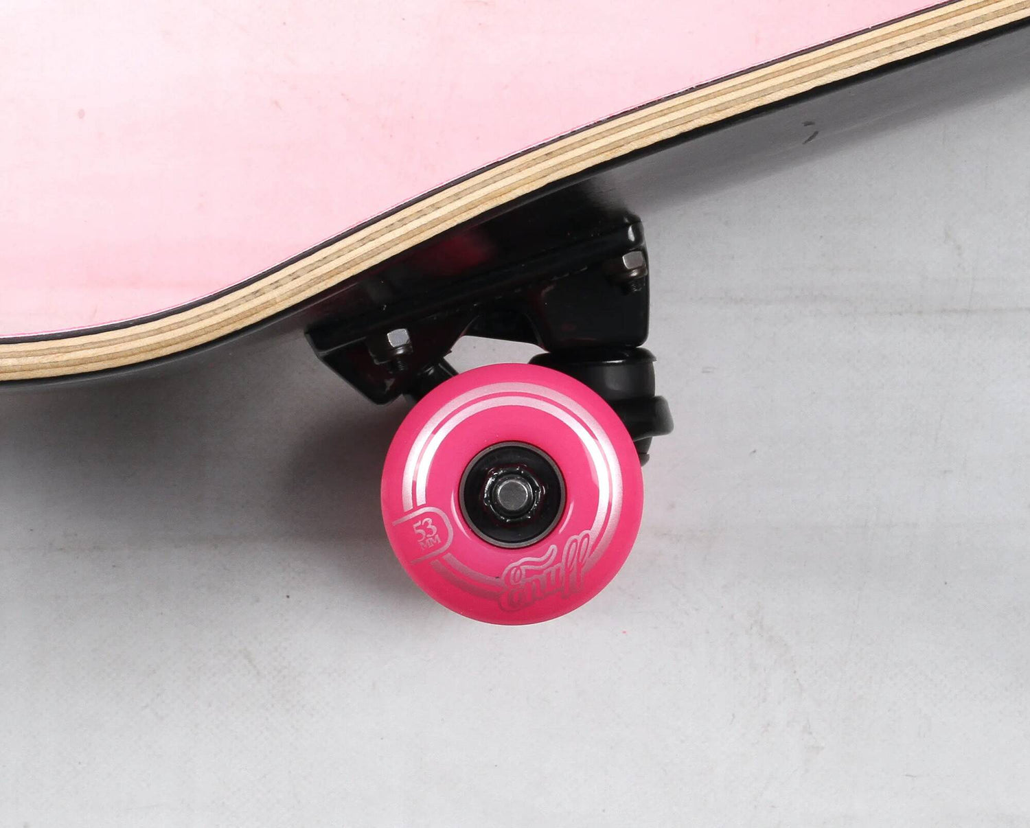 Enuff Colour Pop Custom Skateboard - Black/Pink 7.75''