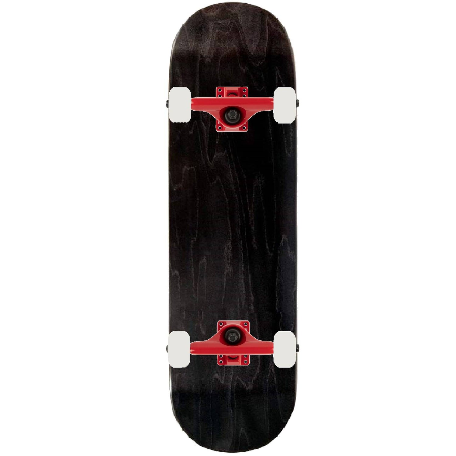 Enuff Colour Pop Custom Skateboard - Black/Red 7.5''