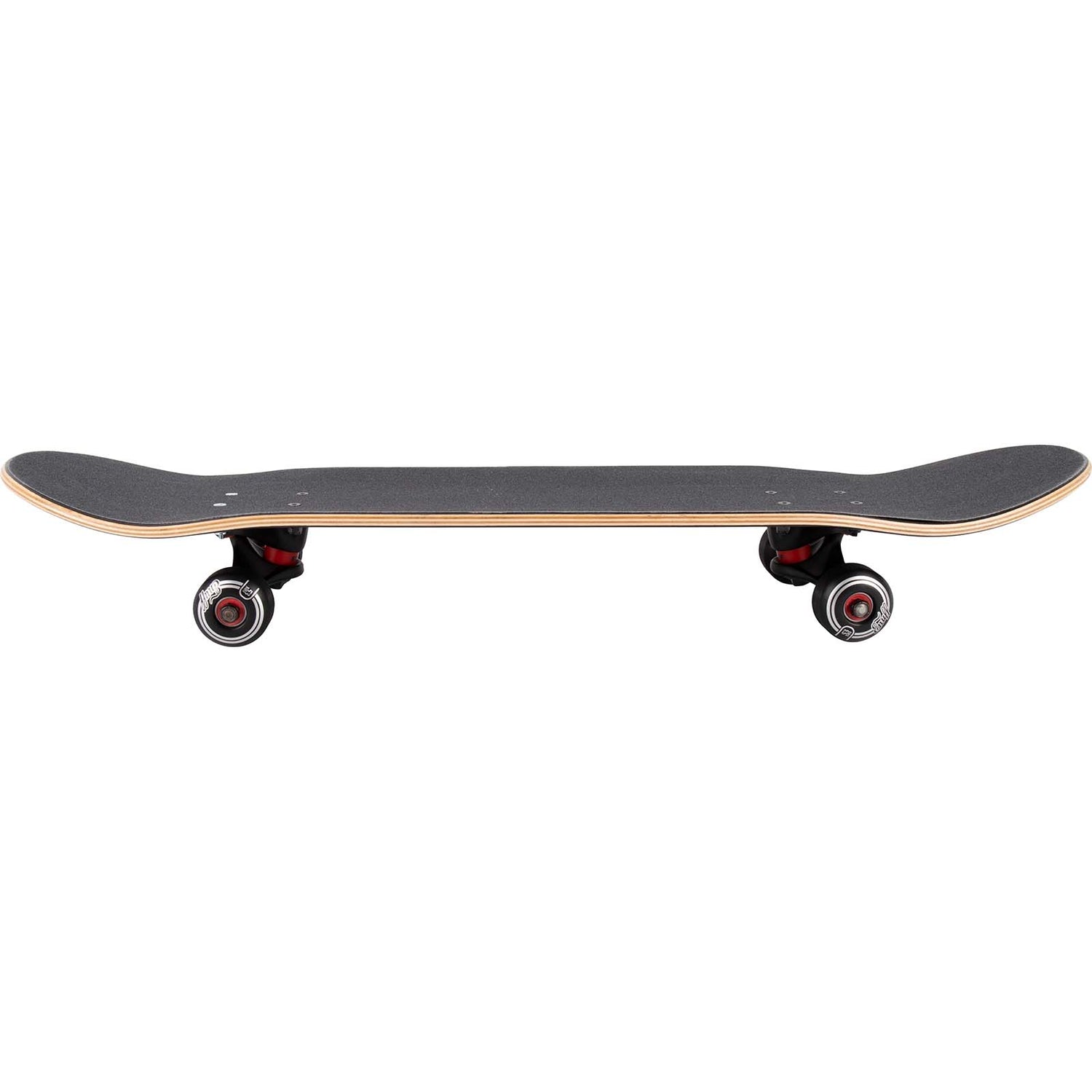 Enuff Covert Custom Skateboard - Black/Red 8.25''