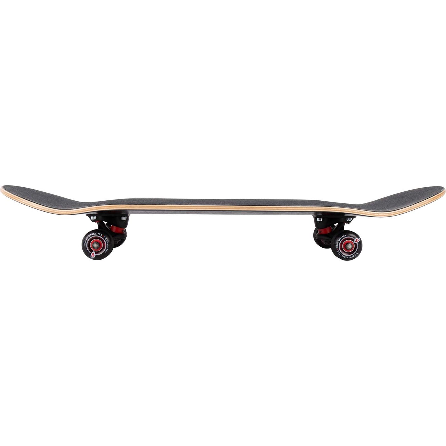 Enuff Covert Custom Skateboard - Black/Red 7.75''