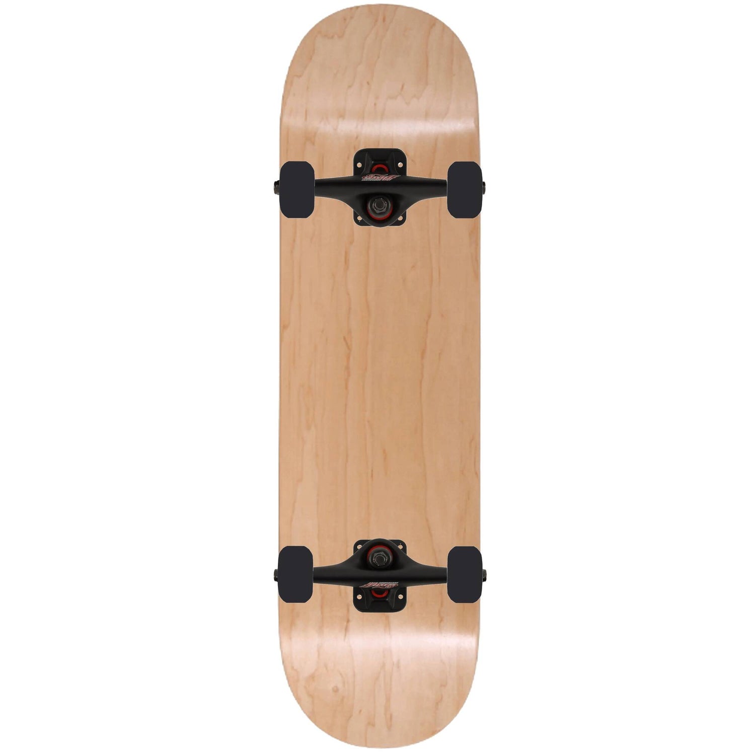 Enuff Covert Custom Skateboard - Natural/Black 8.5''