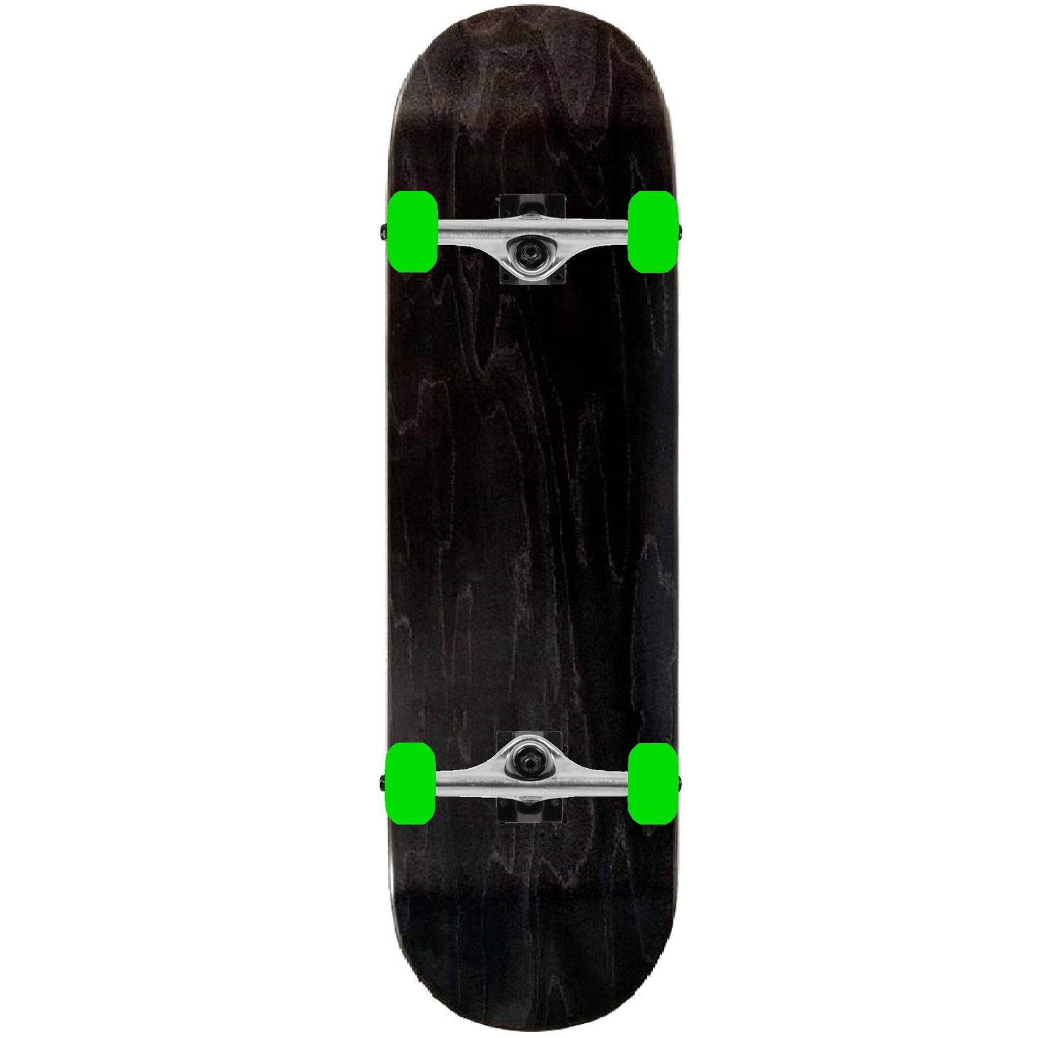 Enuff x Sushi Custom Skateboard - Black/Green 8''