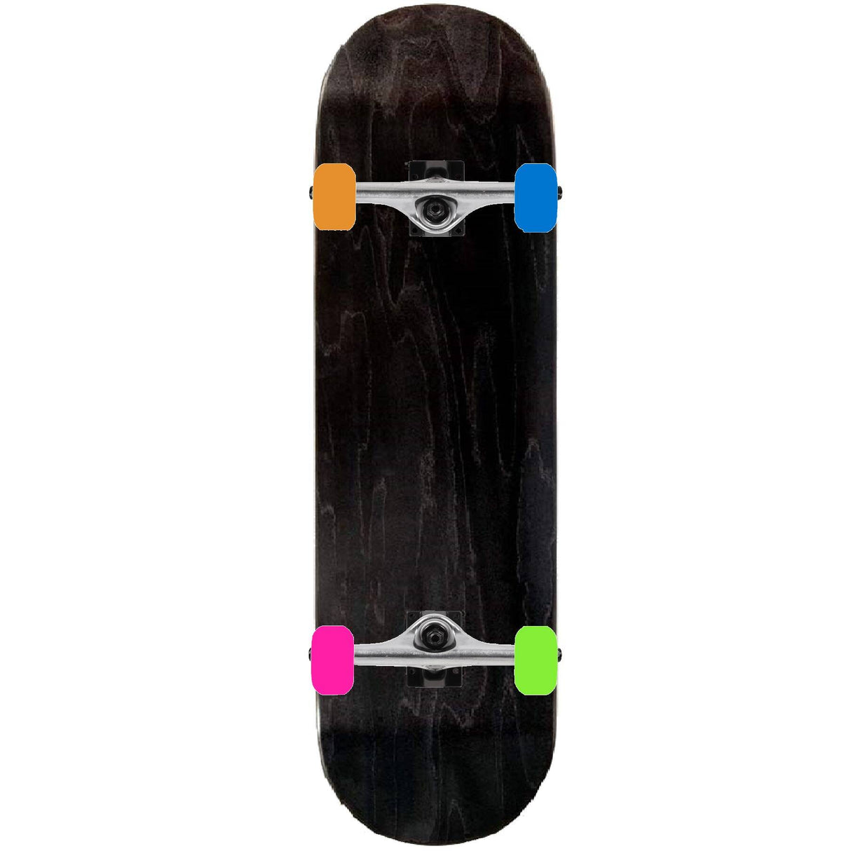 Enuff x Sushi Custom Skateboard - Black/Multi 8''