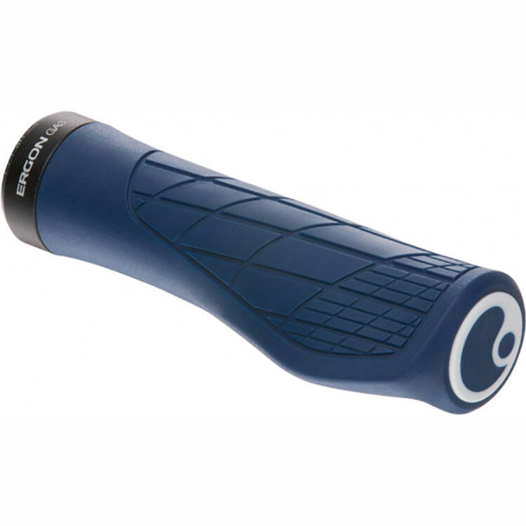 Ergon GA3 LG Mountain Bike Grips - Nightride Blue