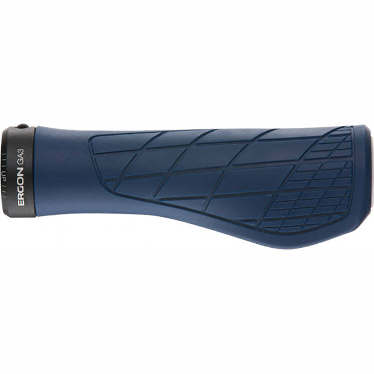 Ergon GA3 LG Mountain Bike Grips - Nightride Blue