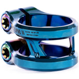 Ethic Sylphe V2 31.8mm Scooter Clamp - Chrome Blue