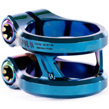 Ethic Sylphe V2 31.8mm Scooter Clamp - Chrome Blue