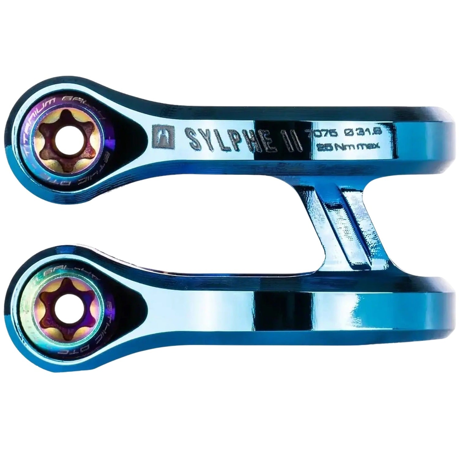 Ethic Sylphe V2 31.8mm Scooter Clamp - Chrome Blue