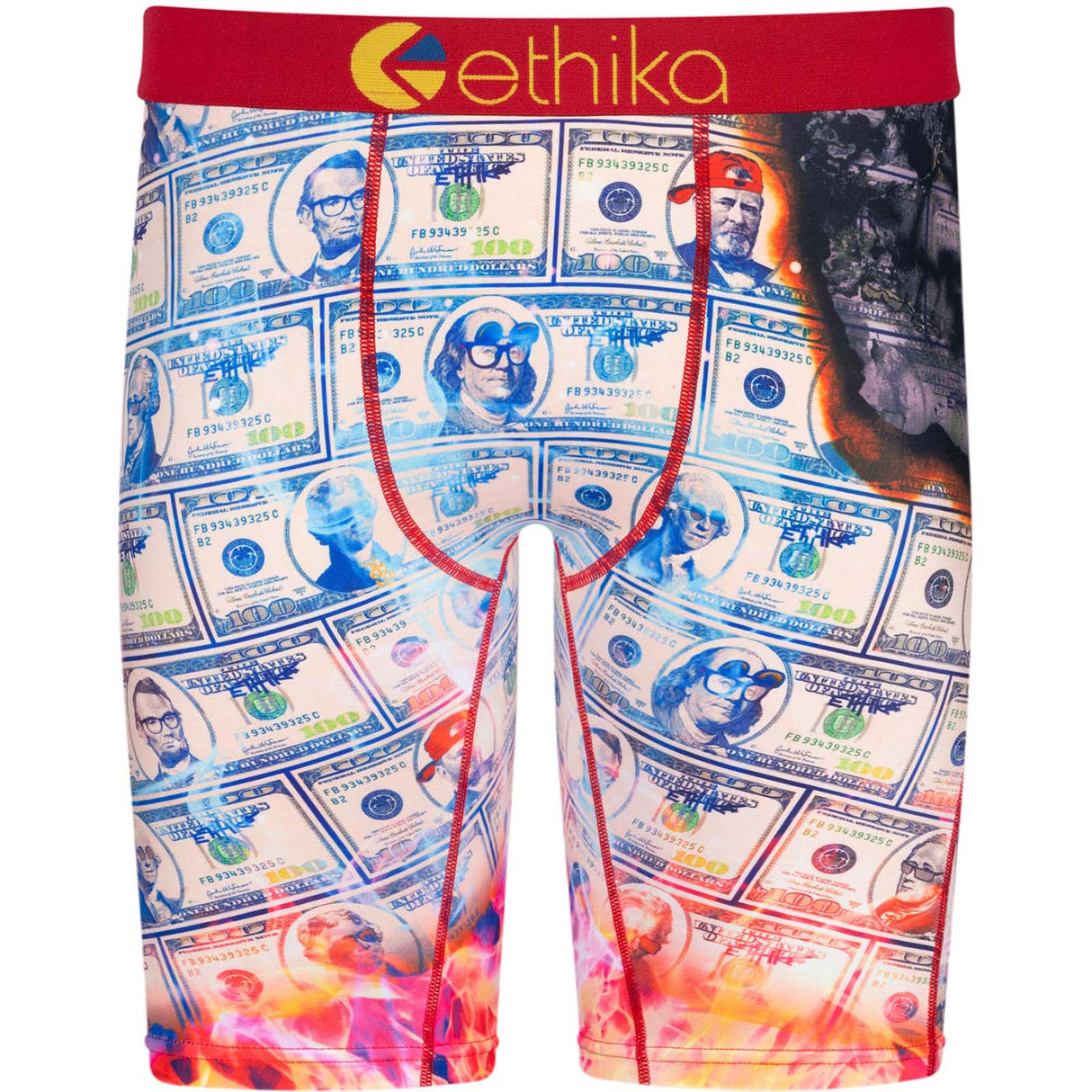 Ethika Benji Burner Boxers - Red
