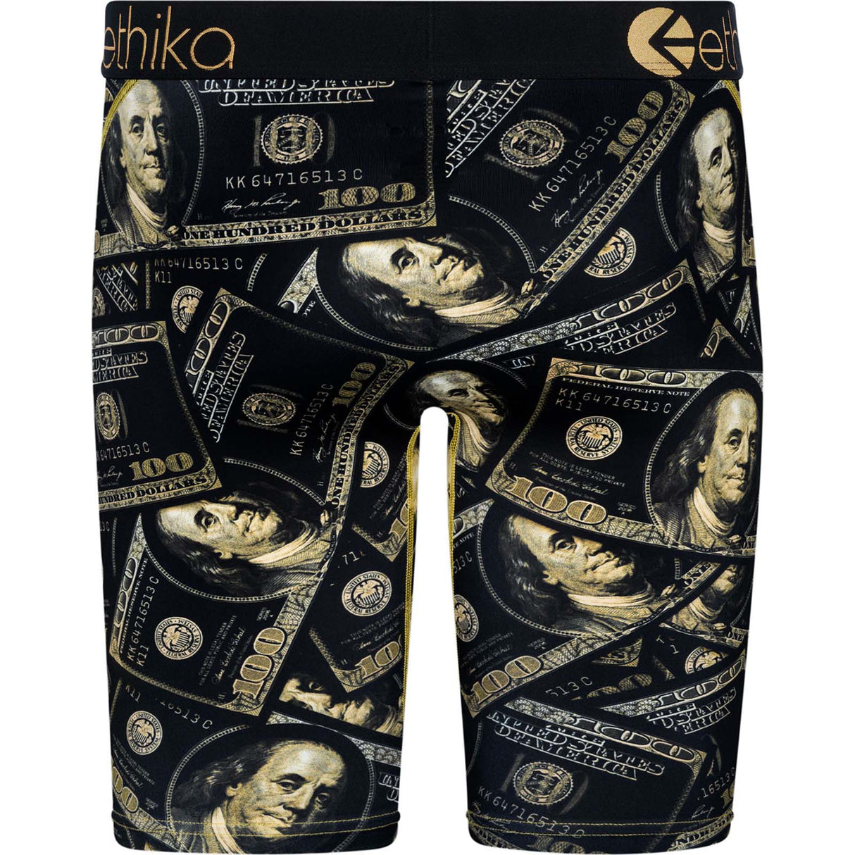 Ethika BMR Goldbarz Boxers - Black/Gold