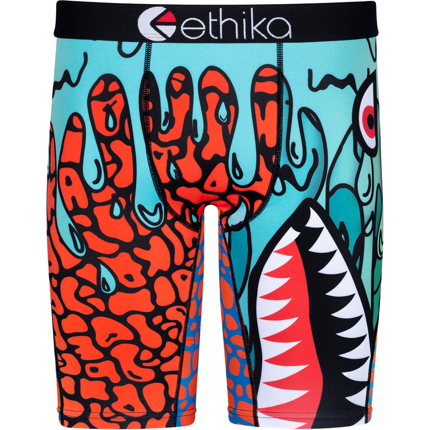 Ethika BMR Rewerx Boxers - Green/Orange