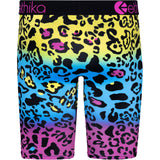 Ethika Cheetah Warp Boxers - Yellow/Blue
