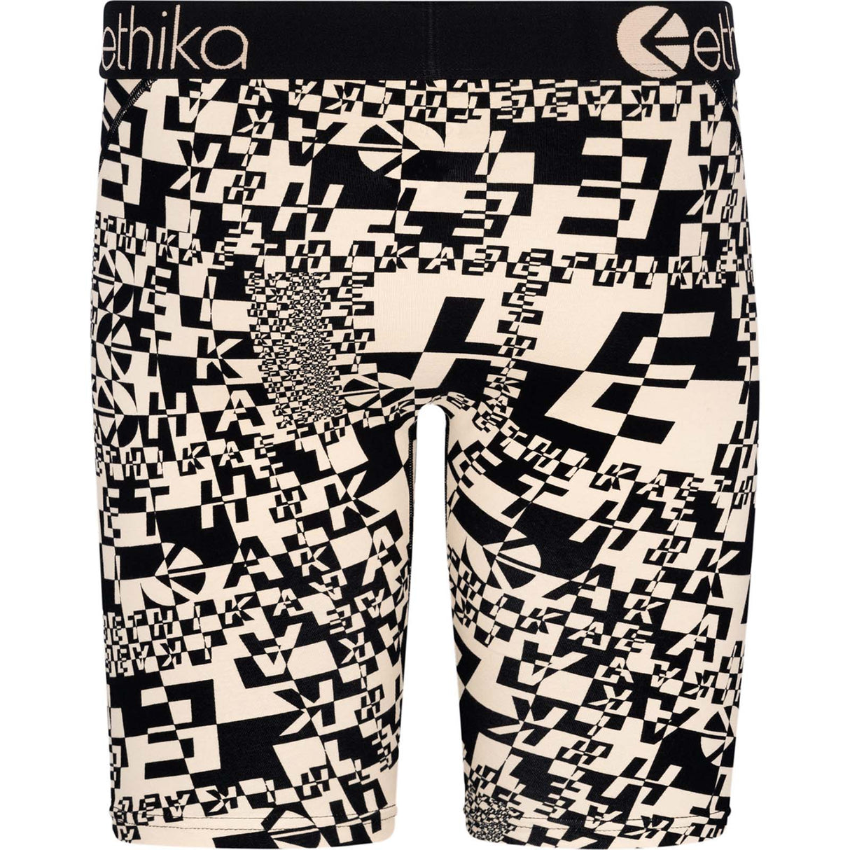 Ethika Glitch-E Boxers - Grey/Black