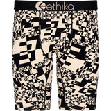 Ethika Glitch-E Boxers - Grey/Black