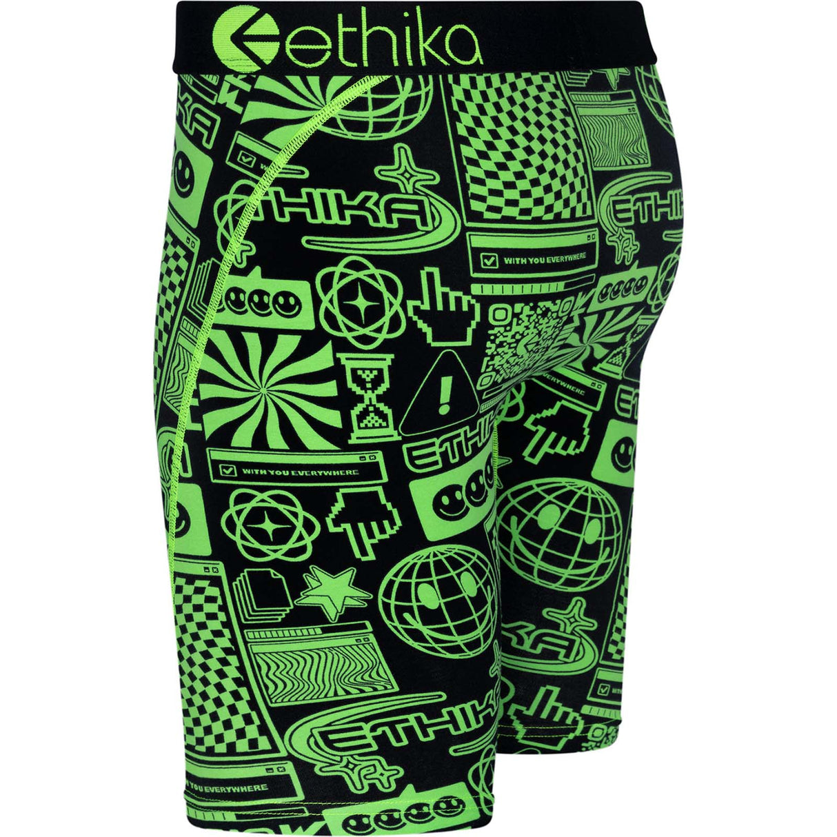 Ethika Offline Boxers - Green/Black