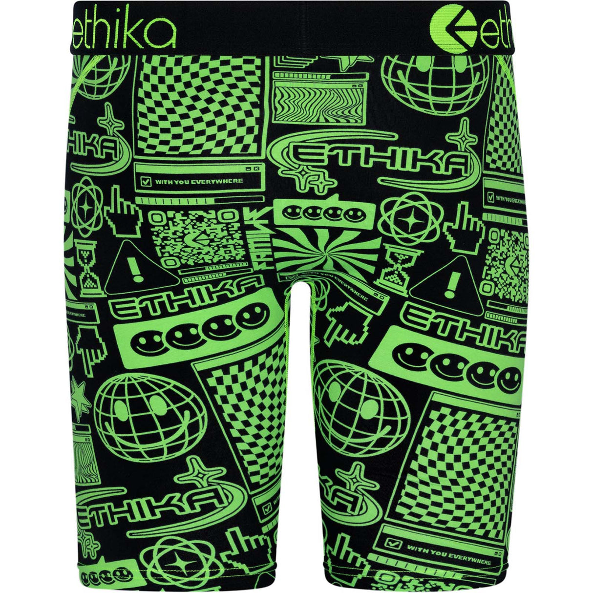Ethika Offline Boxers - Green/Black