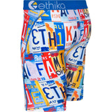 Ethika State Hopper Boxers - White/Blue