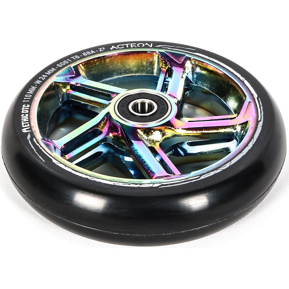 Ethic DTC Acteon 110mm Scooter Wheel - Rainbow