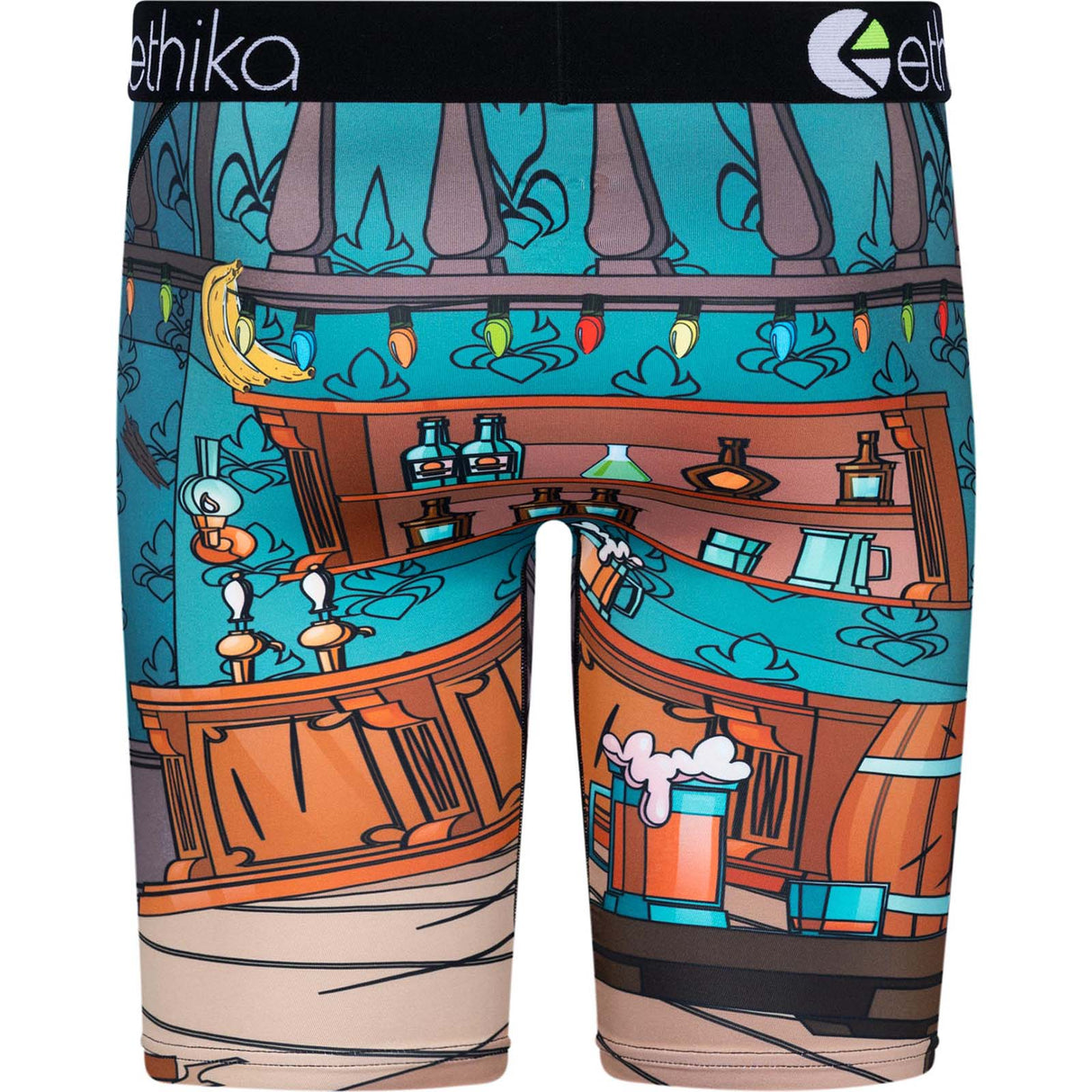 Ethika The Swamp Boxers - White/Black