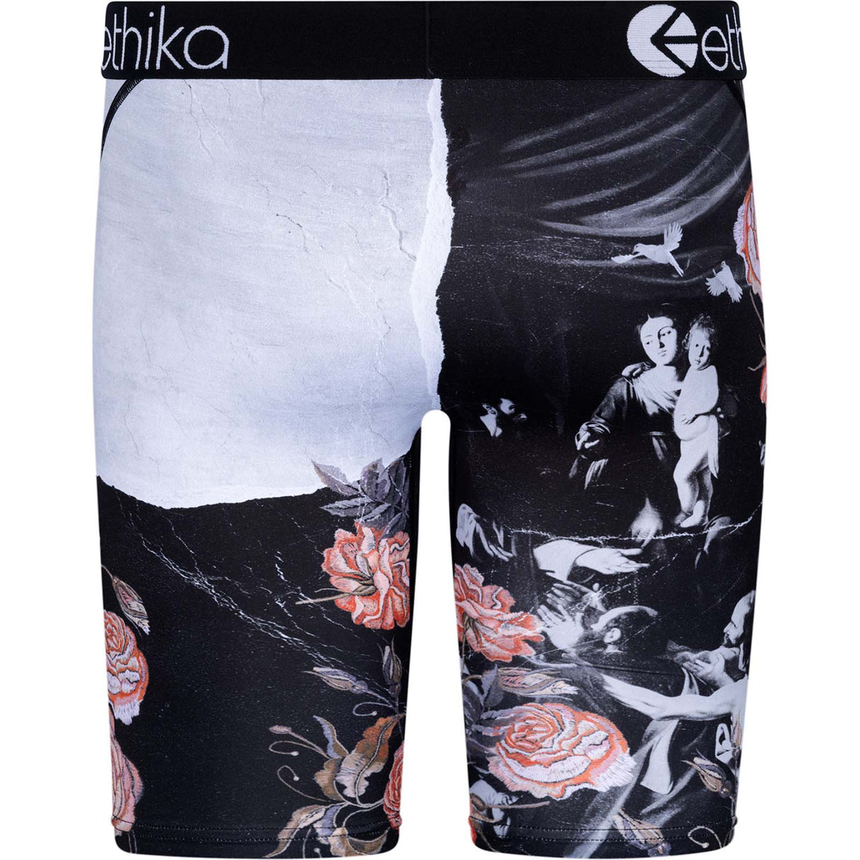Ethika BMR Renaissance Boxer Briefs - Pink/Black
