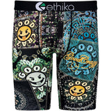 Ethika Electric Luxury Boxer Briefs - Black/Green