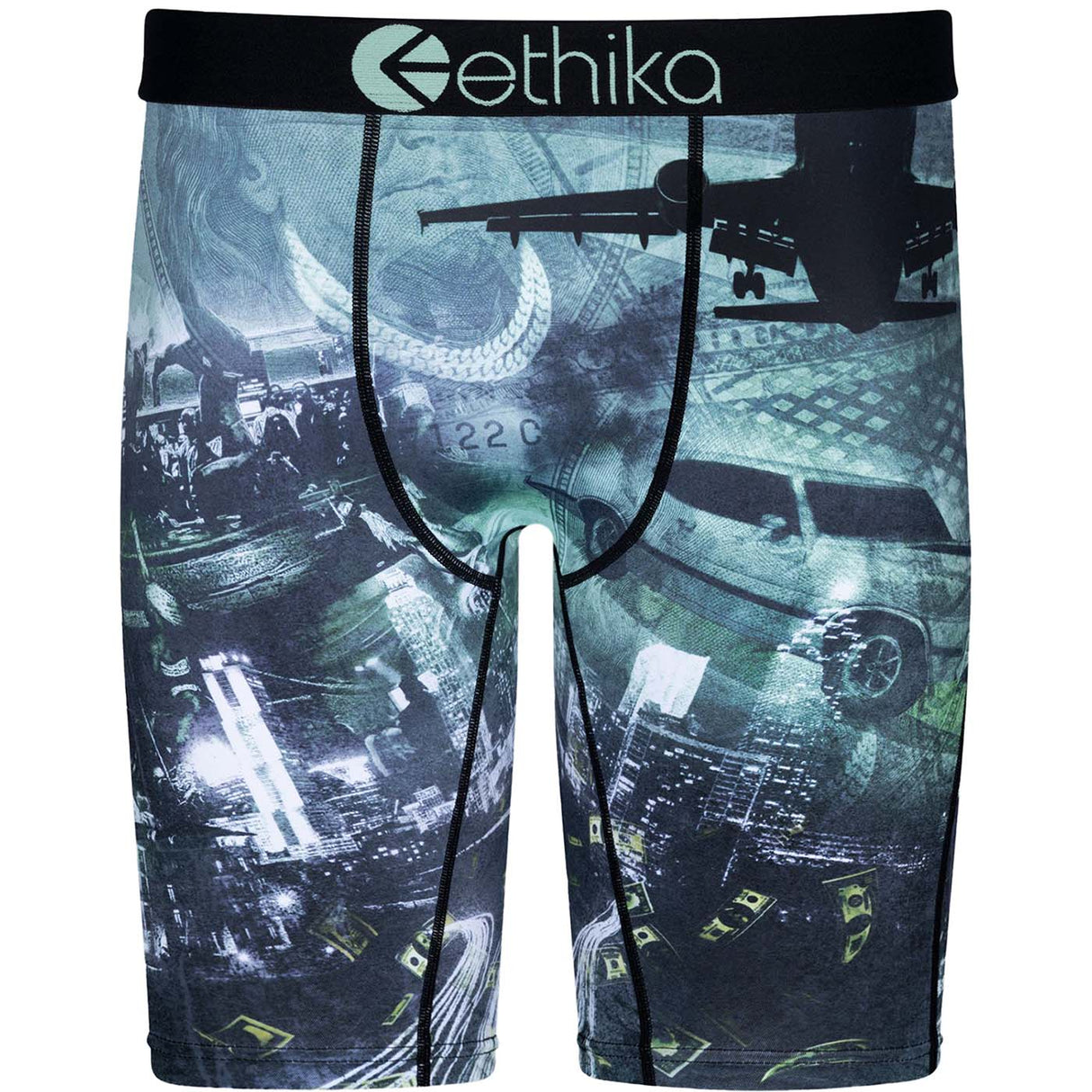 Ethika Exports Boxers - Green/Purple