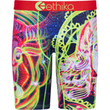 Ethika Hyper Electric Boxer Briefs - Black/Green