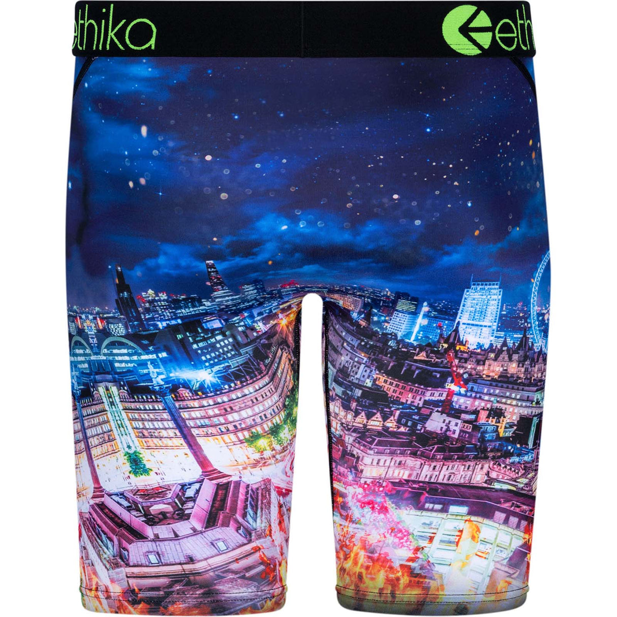 Ethika BMR Flared Out Boxer Briefs - Blue/White