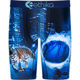 Ethika Transport8tion Boxer Briefs - Black/Blue